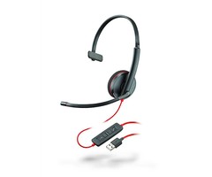 Poly Plantronics Blackwire C3215 USB‑A headset – heldere spraak, ultiem comfort