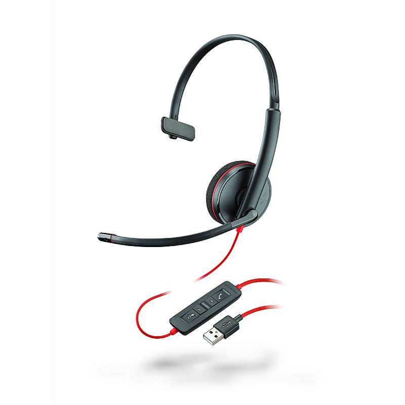 Poly Plantronics Blackwire C3215 USB‑A headset – heldere spraak, ultiem comfort