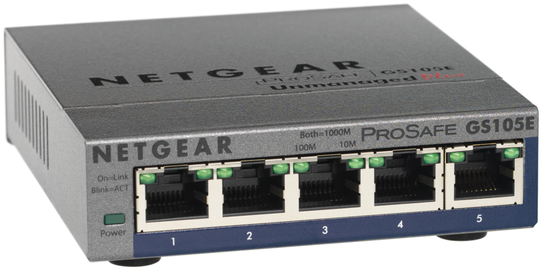 Netgear Netgear ProSafe Plus GS105E 5-Poorts Gigabit Switch