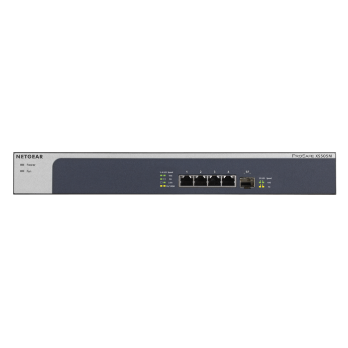 Netgear Netgear XS505M 5-Poorts 10G Multi-Gigabit Switch (XS505M-100EUS)