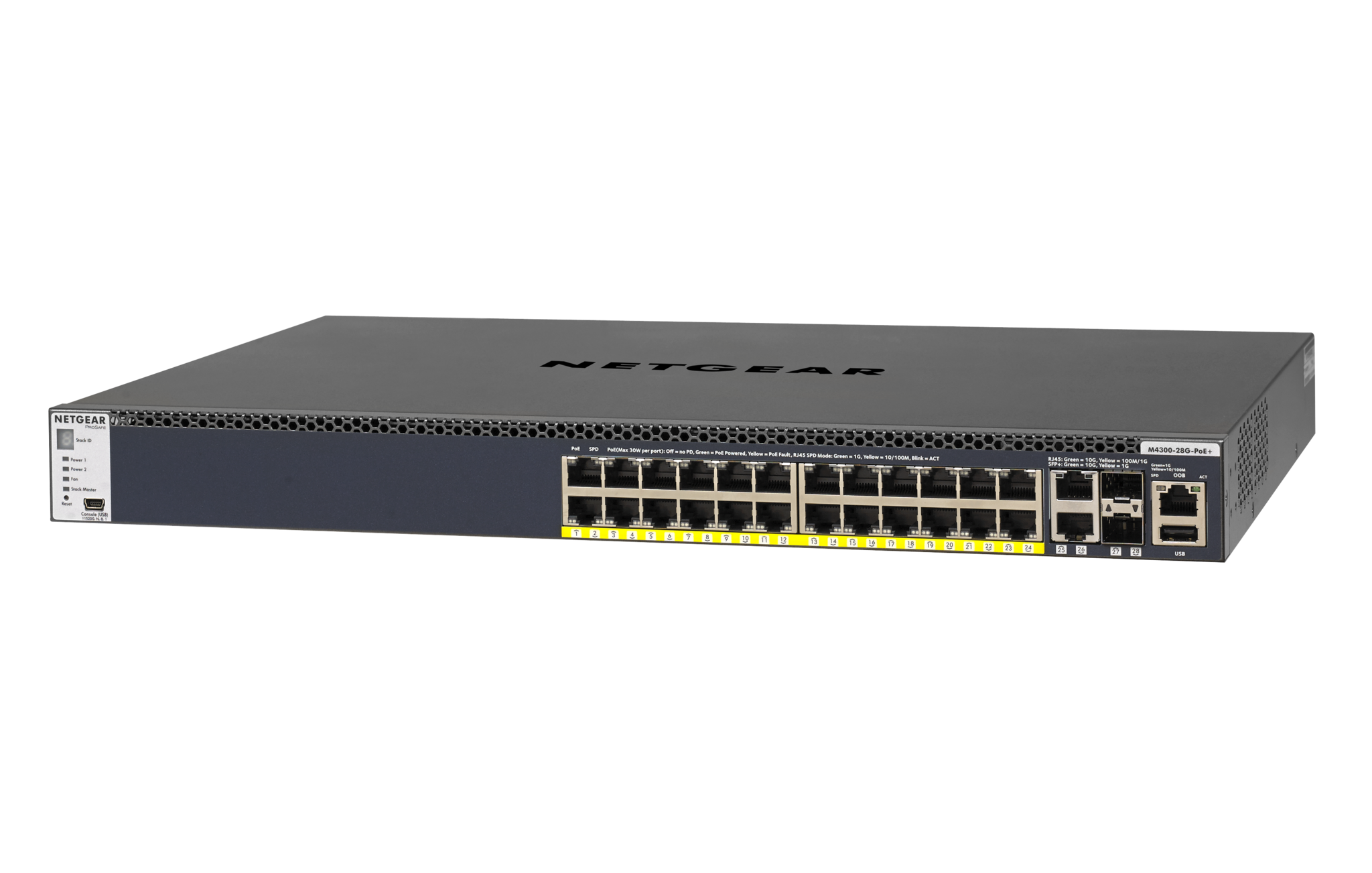 Netgear Netgear M4300-28G-POE+ Managed Switch (GSM4328PA-100NES)