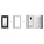 Grandstream GDS37xx Inbouwbak (GDS37XXMOUNTINGKIT)