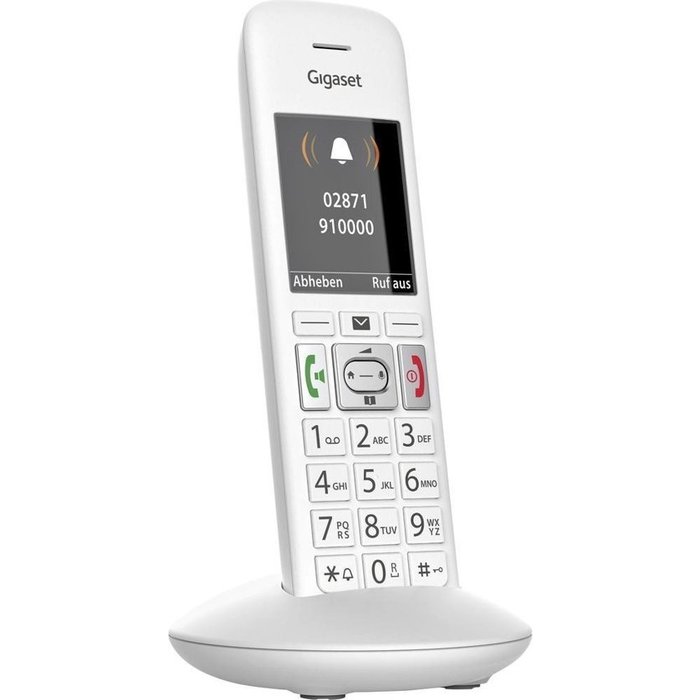 Gigaset Gigaset E370 Hx losse dect handset met lader (S30852-H2868-R102)