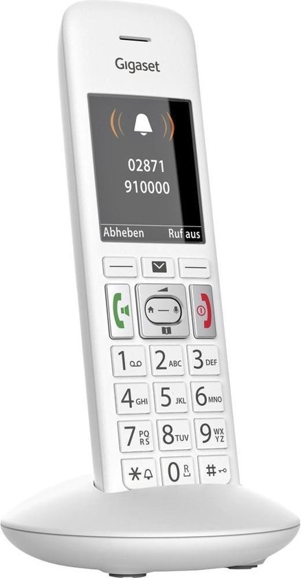 Gigaset Gigaset E370HX Losse DECT Handset met Lader (S30852-H2868-R102)