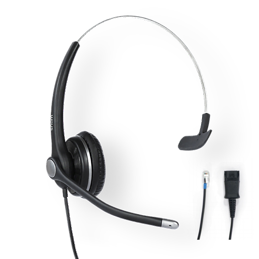 SNOM Snom A100M Mono Headset met Noise Cancelling Microfoon (4341)