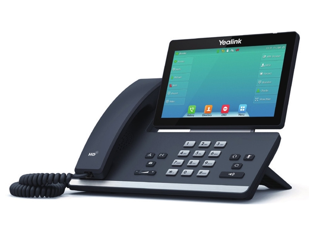 Yealink Yealink SIP-T57W VoIP Telefoon met 7 Inch Touchscreen