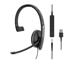 EPOS  EPOS Adapt 135 USB II Bedrade Mono Headset met USB-A & 3.5mm Jack