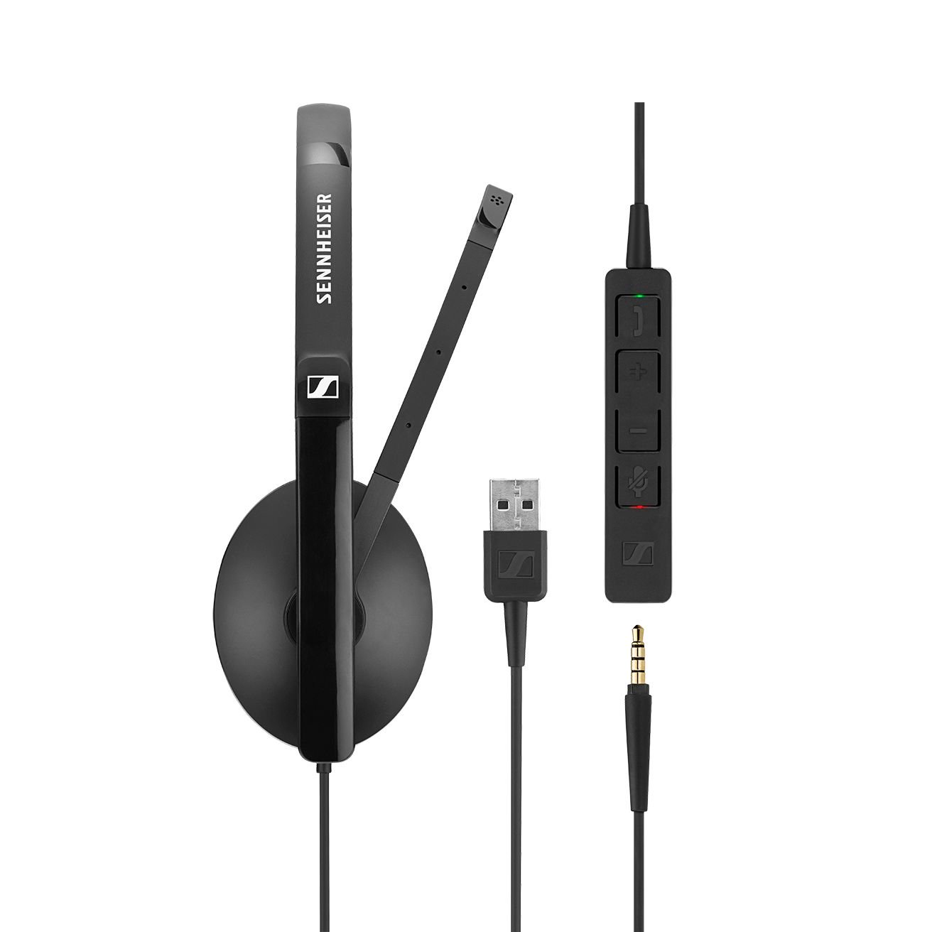 EPOS EPOS Adapt 135 USB II Bedrade Mono Headset met USB-A & 3.5mm Jack