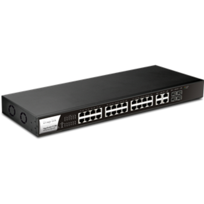 Draytek Draytek VigorSwitch P1282 24-Poorts PoE Switch (VP1280)
