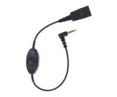 Jabra Jabra Link 8800-00-103 mobile cord for I-phone 6 & 6S QD to 3.5 mm jack