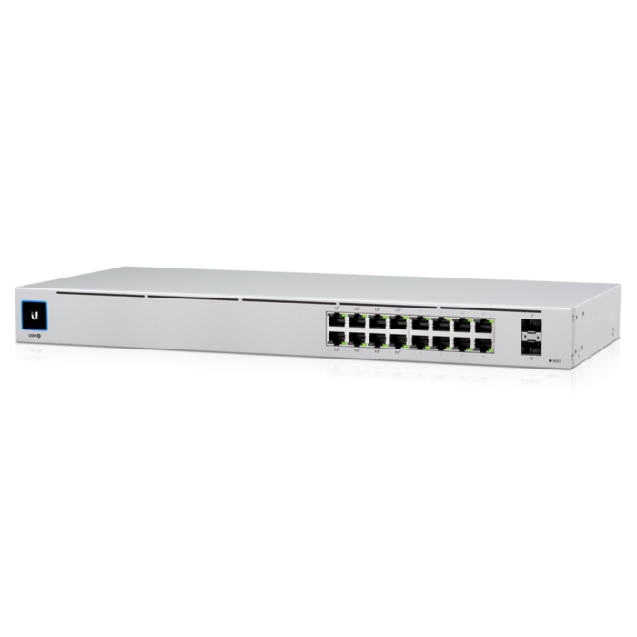 Ubiquiti Ubiquiti UniFi USW-16-POE Switch - 16-Poorts Gigabit PoE+ (42W)