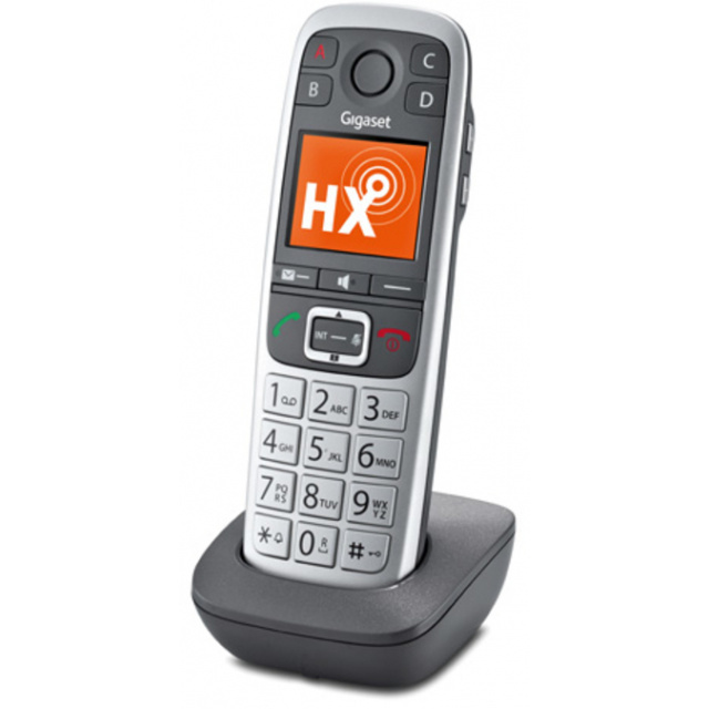 Gigaset Gigaset E560HX Draadloze Handset met Lader Zilver