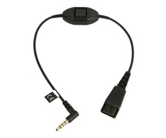 Jabra Jabra QD naar 3,5mm Adapterkabel voor Headsets (8735-019)