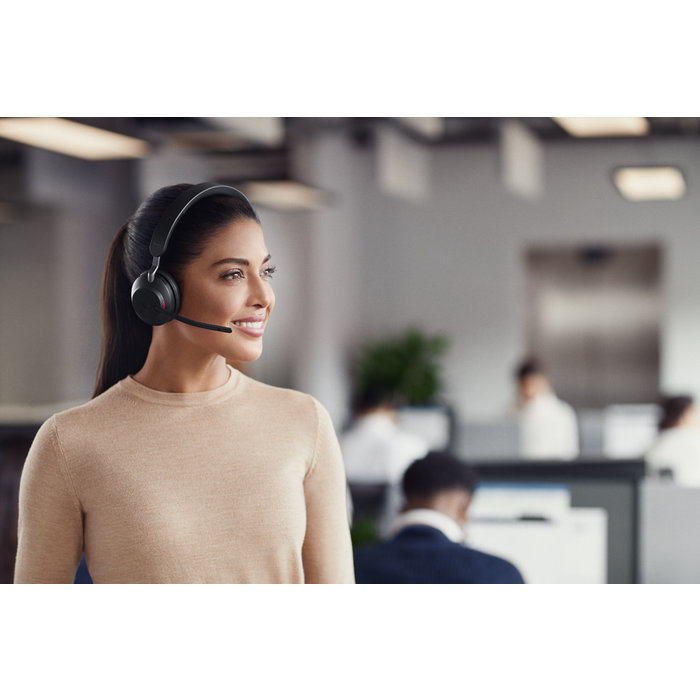 Jabra Jabra Evolve2 65 MS Stereo Draadloze Headset met Oplaadstation