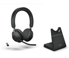 Jabra Jabra Evolve2 65 MS Stereo Draadloze Headset met Oplaadstation