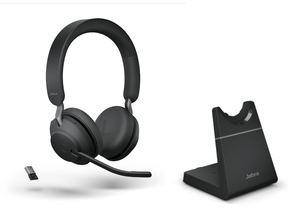 Jabra Jabra Evolve2 65 MS Stereo Draadloze Headset met Oplaadstation