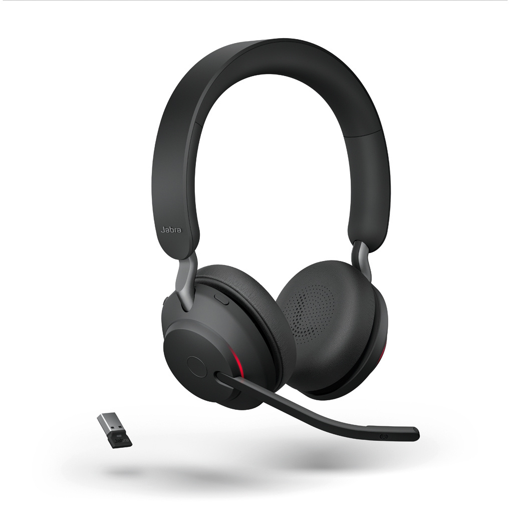Jabra Jabra Evolve2 65 UC Stereo headset met bureaustandaard (26599-989-989)