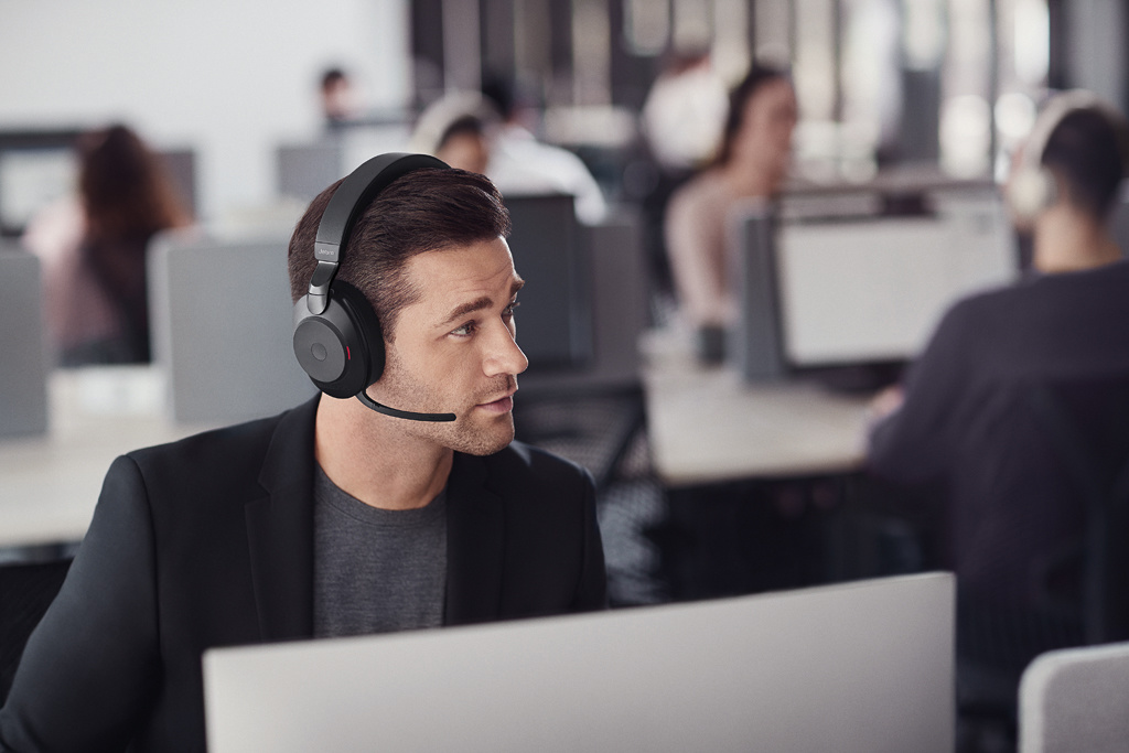 Jabra Jabra Evolve2 85 MS Stereo Draadloze ANC Headset Zwart