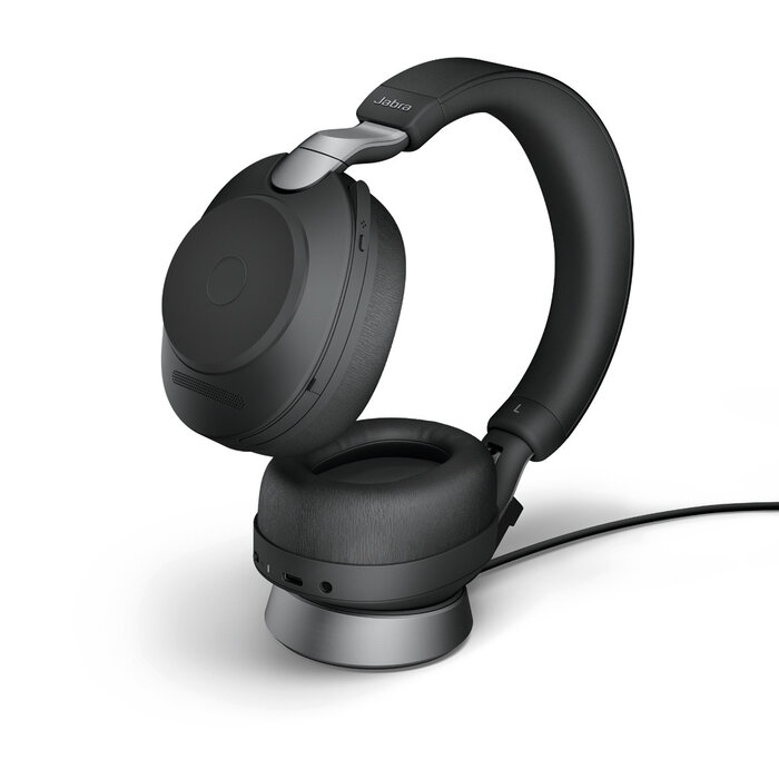 Jabra Jabra Evolve2 85 MS Teams Stereo Headset USB-C Zwart + Stand