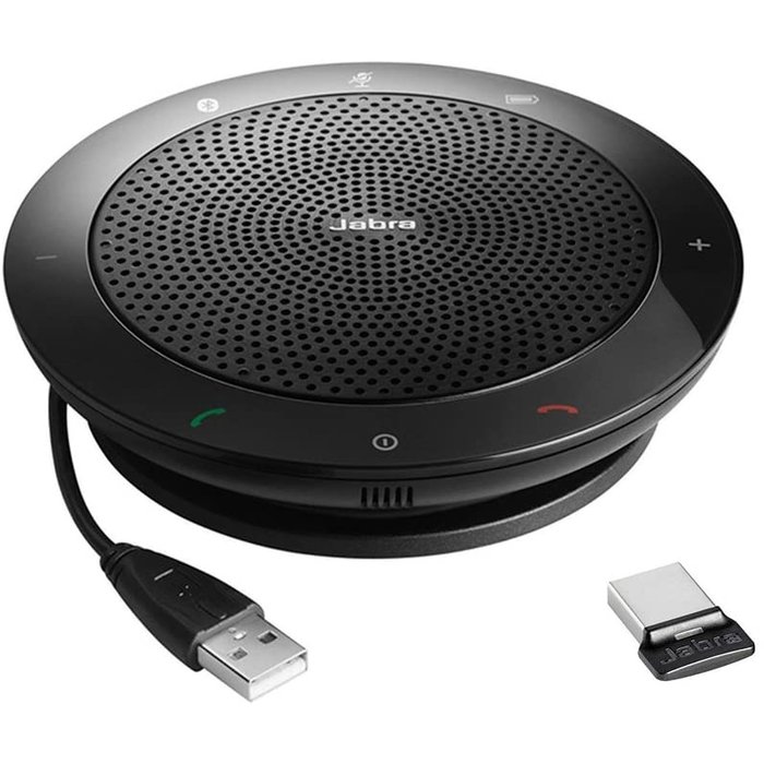 Jabra Jabra Speak 510+ UC Draadloze Speakerphone met USB-Dongle