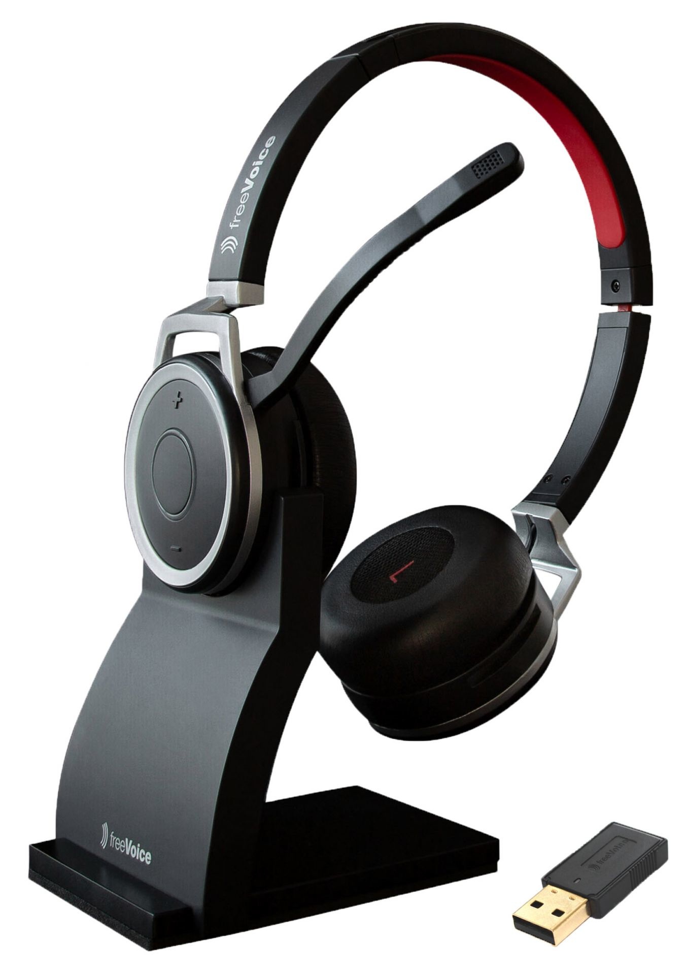 Freevoice freeVoice Space Duo NC Bluetooth USB headset (FBT650BTS)