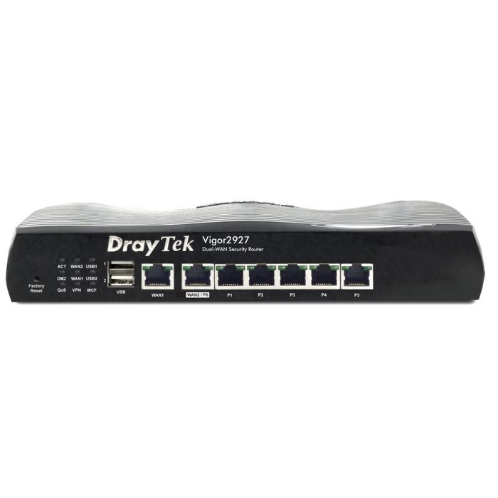 Draytek Draytek Vigor 2927 Dual Gigabit WAN Firewall Router - 50x VPN