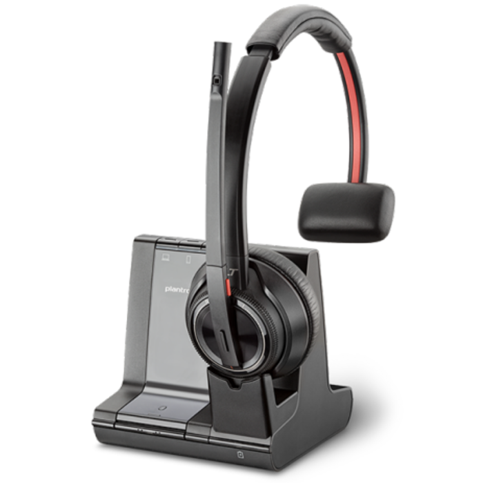 Poly Plantronics Savi W8210 MS Headset voor Telefoon, PC & Mobiel (209212-02)
