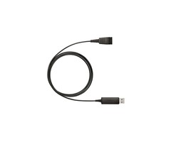 Jabra Jabra Link 230 QD naar USB Adapter - Headset Adapter met PeakStop