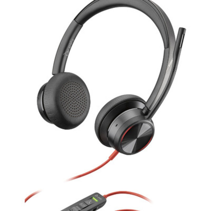 Poly Poly Blackwire 8225 USB-A Noise Cancelling Headset (214406-01)