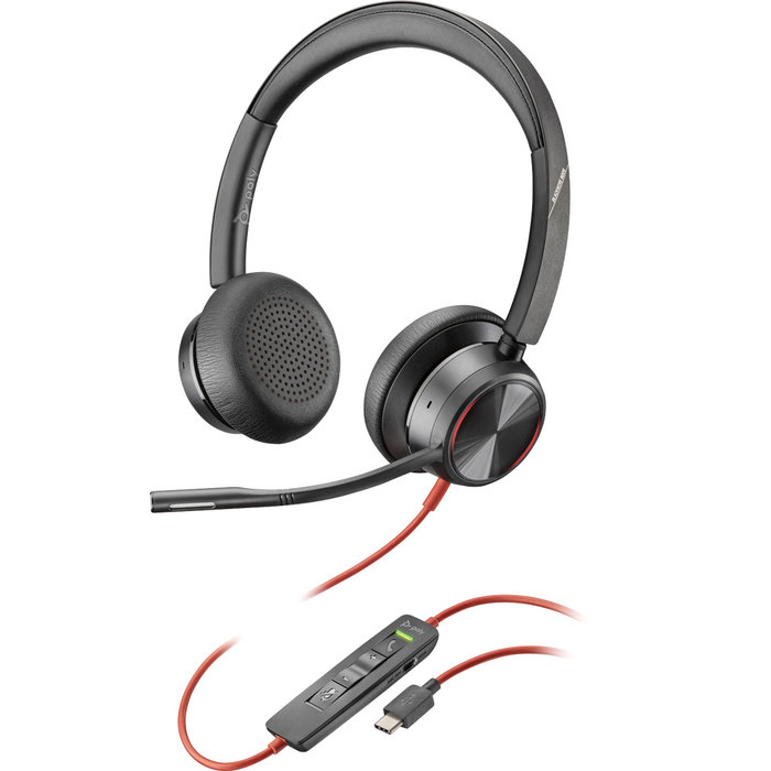 Poly Poly Blackwire 8225 USB-C Stereo Headset met ANC