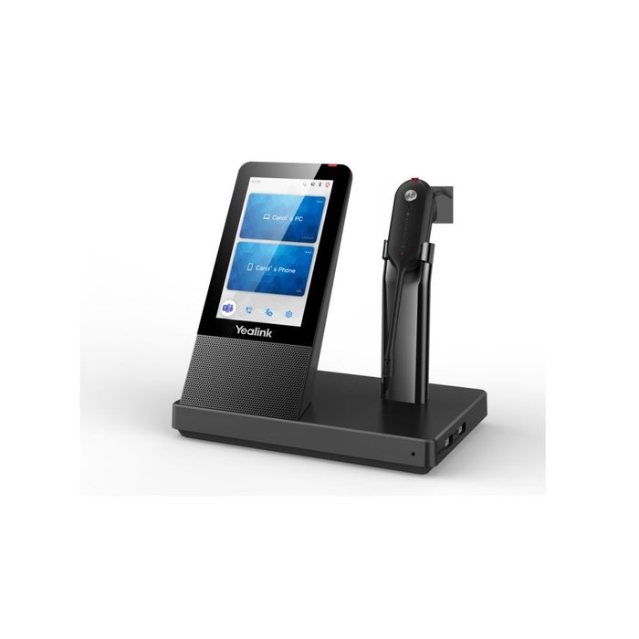 Yealink Yealink WH67 UC Draadloze DECT Headset met Touchscreen Basisstation