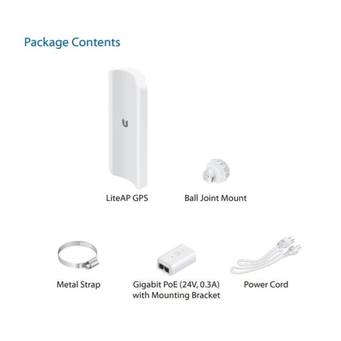 Ubiquiti Ubiquiti LiteAP GPS 5 GHz airMAX ac Access Point (LAP-GPS)