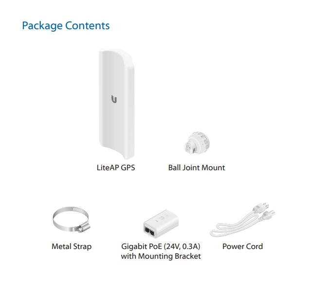 Ubiquiti Ubiquiti LiteAP GPS 5 GHz airMAX ac Access Point (LAP-GPS)
