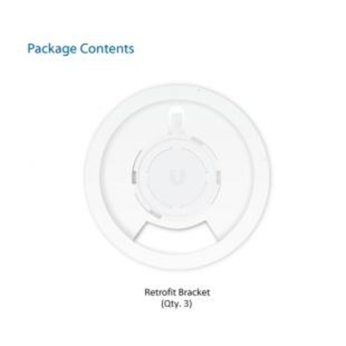 Ubiquiti Ubiquiti UniFi nanoHD Retrofit Adapter 3-pack (NANOHD-RETROFIT-3)