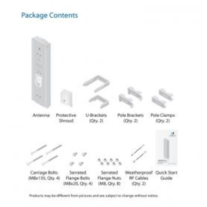 Ubiquiti Ubiquiti AirMax AC Sectorantenne 5GHz 22dBi 45° (AM-5AC22-45)