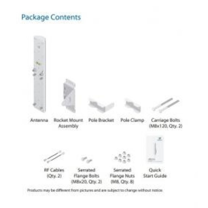 Ubiquiti Ubiquiti AirMax 5 GHz 17 dBi 90° Sector Antenne (AM-5G17-90)