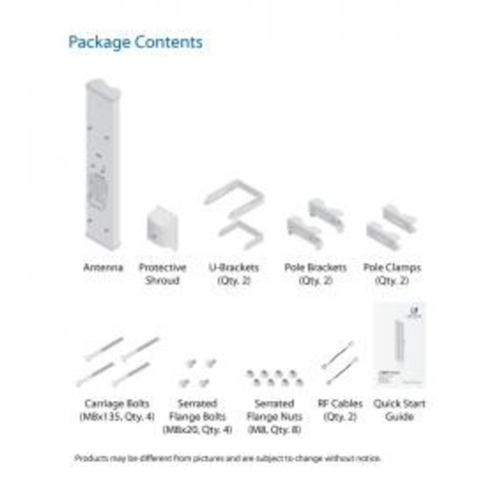 Ubiquiti Ubiquiti AirMax Sector 2G16-90 2.4GHz 16dBi 90° (AM-2G16-90)