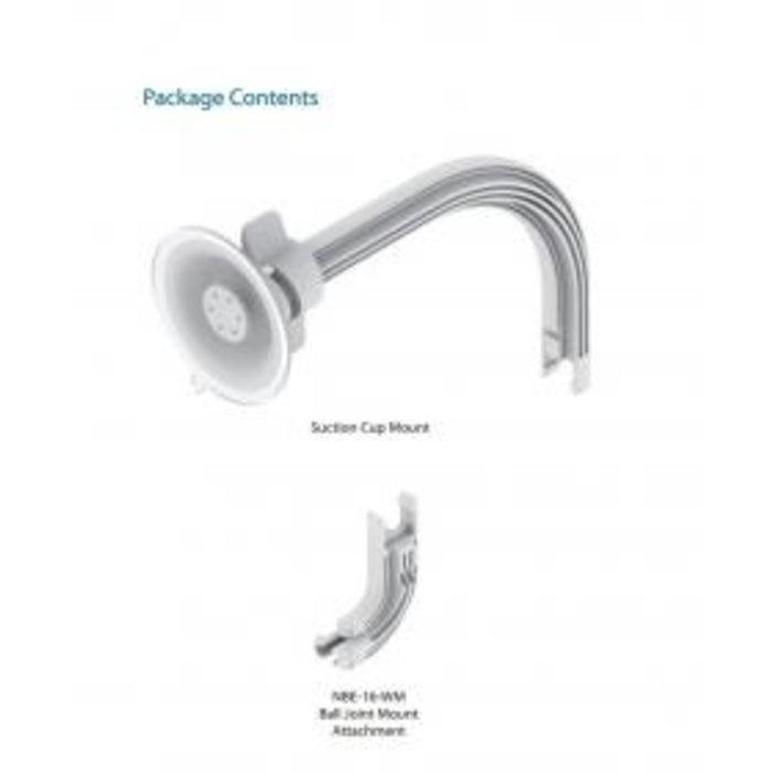 Ubiquiti Ubiquiti NanoBeam 5AC-16/M5-16 Window Mount (NBE-16-WM)