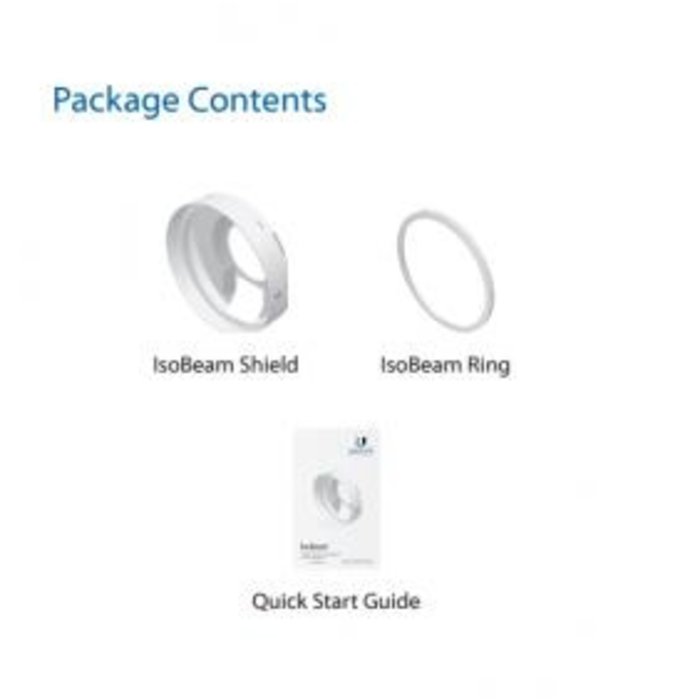 Ubiquiti Ubiquiti ISO-BEAM-16 Isolatieschild voor NanoBeam 16 dBi