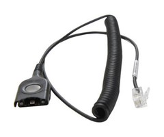EPOS  EPOS CSTD 01 Headset Krulsnoer - QD naar RJ10 (1000836)
