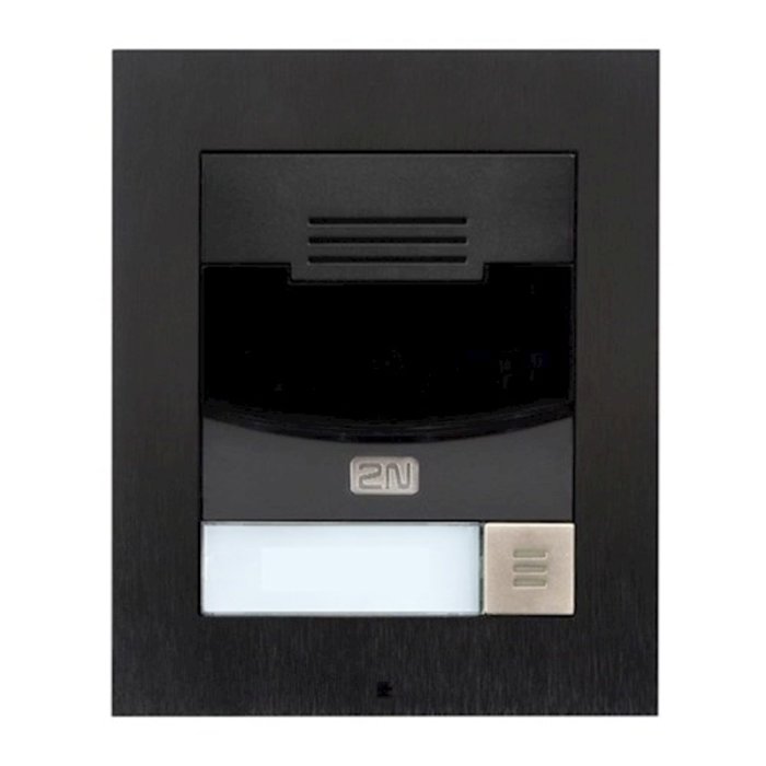 2N 2N IP Solo Opbouw Intercom met HD Camera Zwart (9155301CBS)