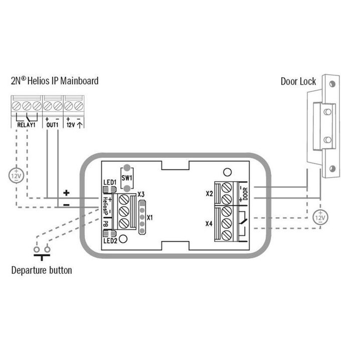 2N 2N IP Security Relay Beveiligingsrelais (9159010)