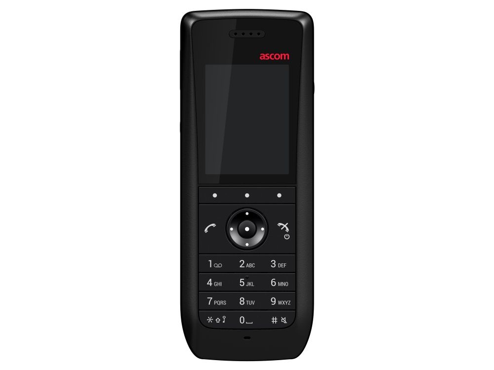 Ascom Ascom i63 Messenger VoWiFi Telefoon Zwart (WH2-ABAA)