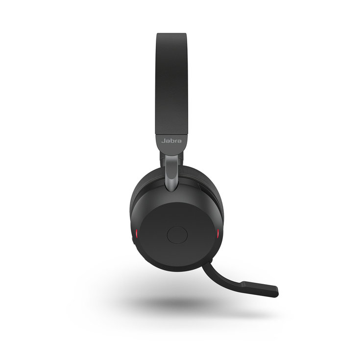 Jabra Jabra Evolve2 75 MS Stereo Headset met Oplaadstandaard - Zwart