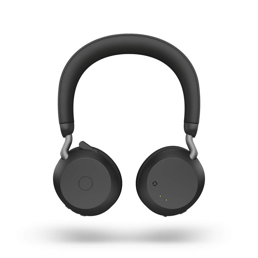 Jabra Jabra Evolve2 75 MS Stereo Headset met Oplaadstandaard - Zwart