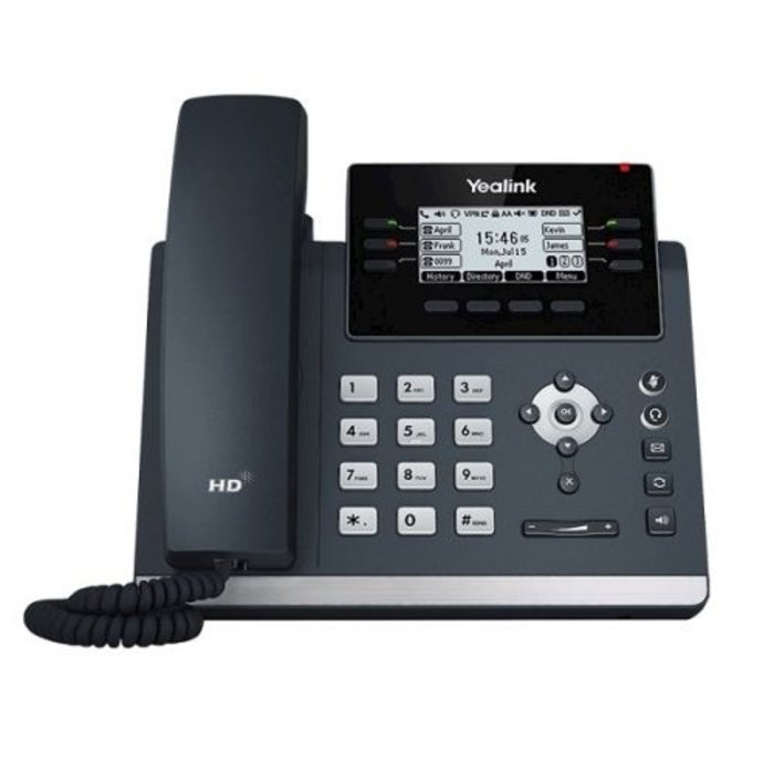 Yealink Yealink T42U VoIP Telefoon - Gigabit, Dual USB & 12 SIP-accounts