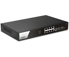 Draytek Draytek VigorSwitch P2100 | 8-Poorts Managed PoE Switch