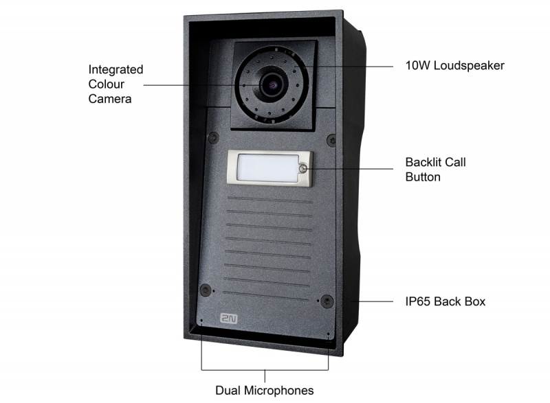 2N 2N Helios IP Force Deurintercom met HD Camera (9151101CHW)