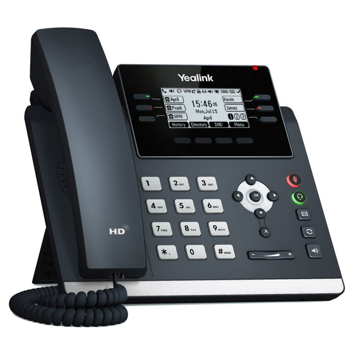 Yealink Yealink T42U VoIP Telefoon - Gigabit, Dual USB & 12 SIP-accounts