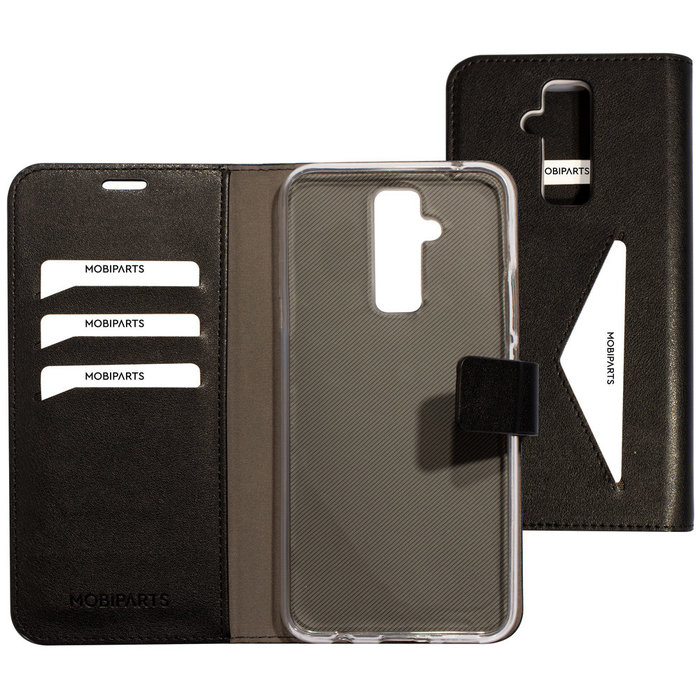 Mobiparts Mobiparts Classic Wallet Case Huawei Mate 20 Lite (2018) Zwart